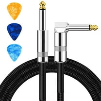 Guitar Cable Cord 10ft AMP for Bass & Electric Guitar/Keyboard/Mandolin, Audio