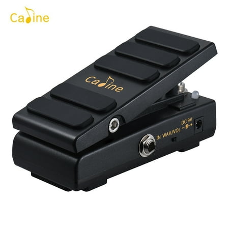Caline CP-31 HOT SPICE Black Wah Volume Guitar Effect Pedal True Bypass Full Metal (Best Wah Pedal For The Money)