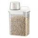 thumbnail image 1 of Caja de almacenamiento de granos sellada para el hogar, recipiente transparente para arroz, recipiente para pasta, 1800 ml, 1 of 7