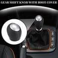 thumbnail image 2 of Perillas de Cambio de 5 Velocidades Unique Bargains - Perilla de Palanca de Cambios - para Renault Megane 10-15 Plástico Color Plateado - 1 Pc, 2 of 6