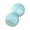 Blue, variant on Hot Cold Exercise Yoga Peanut Ball Ergonomic Silicone Massager With Adjustable Heat And Vibrations For Spine Alignment
