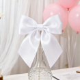thumbnail image 7 of White Satin Ribbon Roll 1 Inch x 25 Yards, Wedding Gift Wrapping Ribbon for Floral Arrangements, Sewing Crafts and Party Decorations, 7 of 7