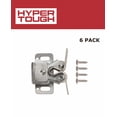thumbnail image 6 of HT 6PK Zinc Plated Double Roller Catch, 6 of 8