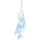 thumbnail image 5 of Colgante artesanal para salas de estar, dormitorios y dormitorios tranquilos Decoración de pared con atrapasueños azul, 5 of 8