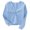 Blue, variant on uikmnh Cute Tops Girls Velvet Ballet Wrap Sweater Long Sleeve Warm Blouse for Autumn Winter Dance and Casual Wear Size:3-4 Years