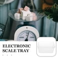 Measuring Trays BESTYASH Transparent Measuring Tray Electronic Scale Pan Plastic ...