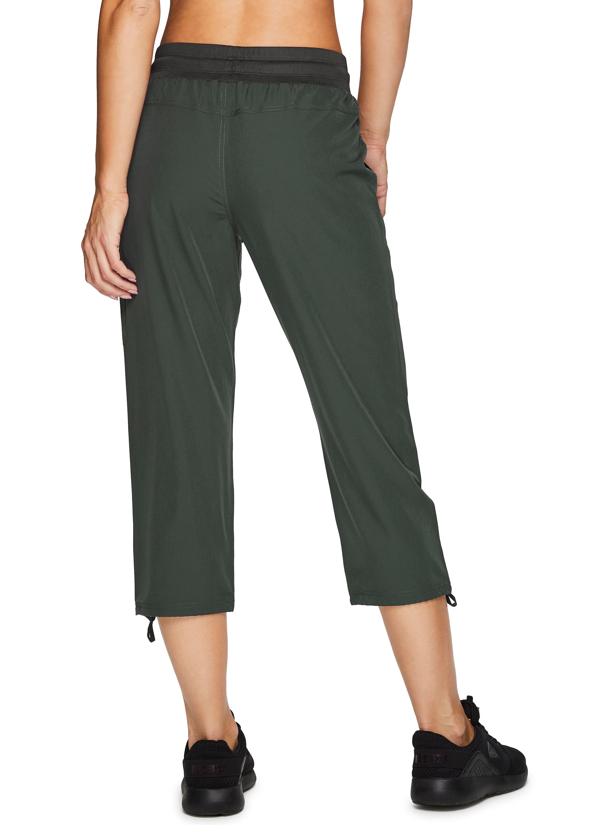 Buy RBX Active Women's Relaxed Lightweight Woven Cargo Capri Pant