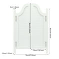 thumbnail image 2 of Partition Door, Swing Solid Wood Door, Partition Door for Shop Entrance Partition for Cafes, Shopping Malls, Bars, Reception Rooms, 2 of 17