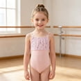 thumbnail image 4 of RFQWOVSR Girls' Glitter Ballet Tutu Leotard for Dance Performance, 4 of 5