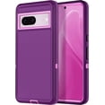 thumbnail image 1 of [PST] Google Pixel 8A Hard Defender Case, Triple Layers Shockproof Heavy Duty Hard Defender Case Cover, 1 of 5