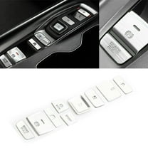 9pcs Interior Gear Shift Box Panel Button Sequin Cover For Honda Accord 2018-2022