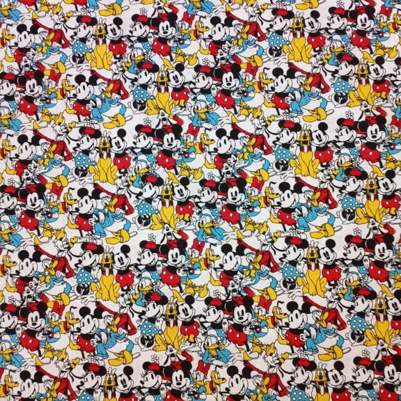 Mickey Mouse Cotton Fabric