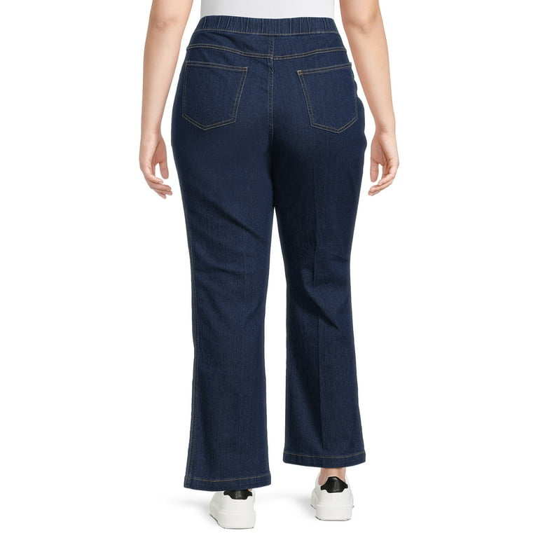 Just My Size Women's Plus Size 4-Pocket Stretch Bootcut Jeans