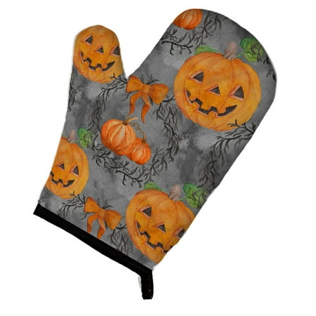 

Caroline s Treasures Watecolor Halloween Pumpkins Oven Mitt