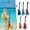 Red, variant on MeetYTOYS Inflatable Blow up Guitar Toy Party Decorations Inflatable Party Props Musical Instrument for Carnival Party Favors Rock and Roll Party Supplies ,Orange
