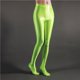 thumbnail image 2 of Medias de satén brillante opaco brillante para mujer de talla grande, verde claro, 2 of 4