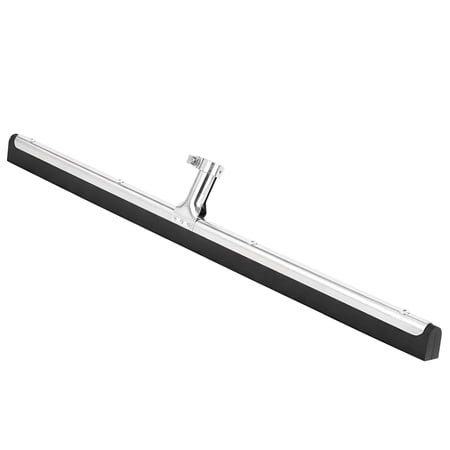 DSV Standard Uneven Surface Floor Squeegee 30’’  Double Foam Blade Garage Squeegee  Taper Pole Connection - Handle Sold Separately for Tiles  Concrete and Asphalt
