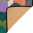 thumbnail image 3 of Yayeee Area Rugs for Living Room 6.7'x4.8' Non Slip Washable Bedroom Floor Carpet, Purple Cityscape Painting, 3 of 5