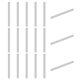 thumbnail image 1 of Uxcell Paquete de 20 Pasadores de 4 x 50 mm, Elementos de Sujetador de Soporte de Acero Inoxidable 316 para Dispositivos Metálicos [Tono Plateado], 1 of 7