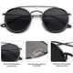thumbnail image 5 of Small Retro Round Polarized Sunglasses Uv400 Double Bridge Sunglasses Sunset Sj1104, 5 of 5