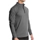 thumbnail image 5 of pstuiky Camisas de manga larga abrigadas para hombre, Camiseta deportiva de manga larga para hombre, transpirable, de secado rápido, con media cremallera y color liso Tops casuales para hombres xl, 5 of 6
