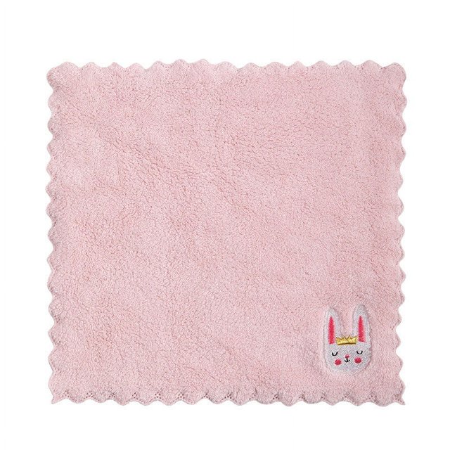 Paño de limpieza para cocina Fiudx trapo de terciopelo Coral toalla de mano absorbente