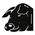 thumbnail image 3 of Peeping Metal Art Outdoor Decor, Farmhouse Cute Animal Statue for Fence Tree, Metal Wall Sculpture Yard Art Decorations for Outdoor Garden Farm Backyard Patio Lawn, 3 of 5