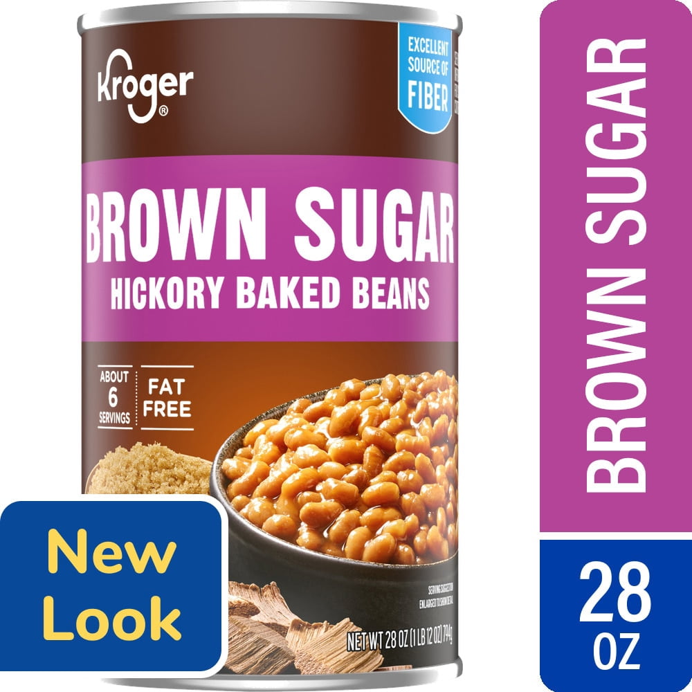 Kroger Brown Sugar Hickory Baked Beans 28 oz - 3 Pack