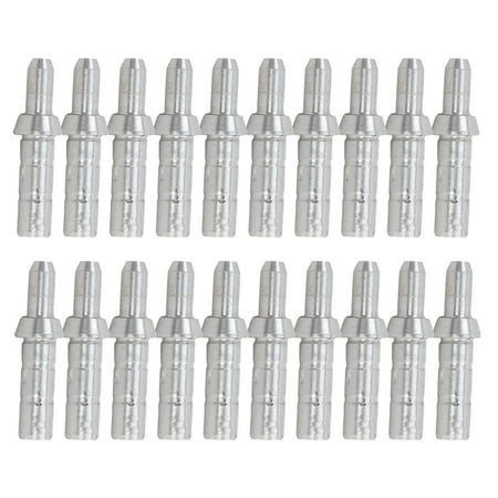 OUNONA 1 Pack 20pcs Hunting Archery Arrows Arrow Tail Aluminum Arrow Archery Hunting Compound Bow Arrow (Silver)
