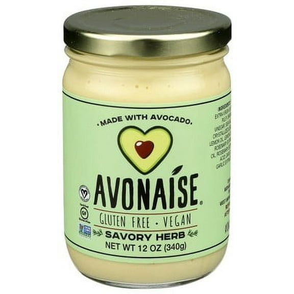 Avonaise Avocado Dill Mayonnaise 12 oz (Pack of 6)