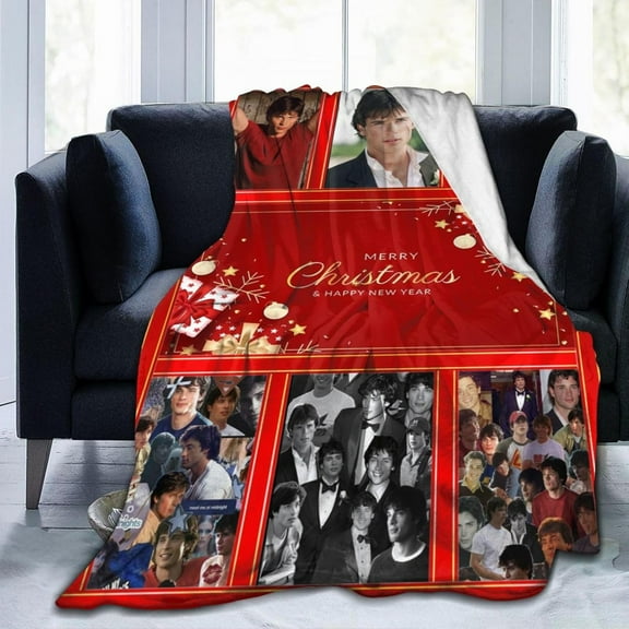 Tom Welling Fleece Blanket for Couch - Chrismas Throw Blanket Lightweight Tom Welling Merch Super Soft Cozy Luxury Bed Blanket Microfiber and Throws for Sofa