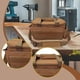 thumbnail image 5 of Bolsa de herramientas para electricista con bolsillo de almacenamiento y correa de hombro ajustable con asas. Caqui, 5 of 7