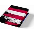 thumbnail image 4 of Juego de cama de béisbol Vintage American Flag Funda nórdica King para adolescentes Niños, 4 of 7