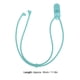 thumbnail image 3 of BTE Audífonos Clip Cuerda Silicona Elástico Antipérdida Cordón de seguridad para niños (verde), 3 of 8