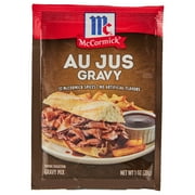 McCormick No Artificial Flavors Au Jus Gravy Seasoning Mix, 1 oz Envelope