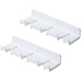 thumbnail image 1 of 2 Pcs Support Mural Auto-Adhésif Multi-Usage pour Brosse à Dents Loofah, 1 of 5