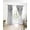 Gray, variant on Gray Eucalyptus Leaves Blackout Curtains 72 Inches Long for Bedroom, Watercolor Floral Leaf Plants Thermal Insulated Room Darkening Black Out Window Curtain Panels Grommet Drapes for Living Room