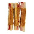 thumbnail image 3 of Good 'n' Fun Rouleaux triple saveur 6 compte, Rouleaux de 7 pouces, cuir brut pour chiens, 3 of 5