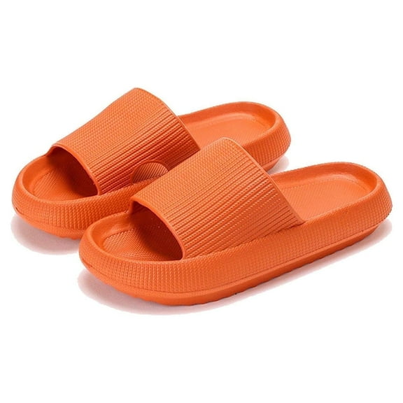 Cloud Pillow Slippers for Men and Women - Non-Slip Quick Drying Shower Sandals with Thick Sole - Comfortable EVA Slides