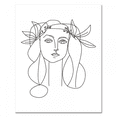thumbnail image 3 of Wekity Women's Minimalist Style Wall Art Canvas Print Poster, Simple Abstract Sketch Art Drawing Decor for Home Living Room Bedroom Office and Children's Room(Set of 5 Unframed, 8''x10''), 3 of 6