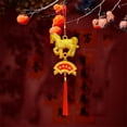 thumbnail image 3 of 1 Pcs Chinese New Year Horse Decorations Lunar New Year 2026 Red Tassel Ornaments with Wealth Success Good Luck Hanging Decorations for Gifts Home Car Decor, 3 of 4