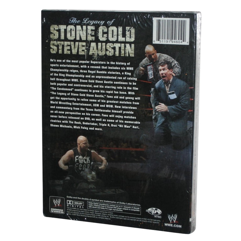 WWE レガシー・オブ・ストーンコールド(3枚組) [DVD] WWE: The Legacy of Stone Cold Steve Austin (DVD, 3-Disc