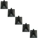thumbnail image 1 of Percha Gancho para Armario 3D Art GanLuxBlack 5 Pzs 6.5x7cm Negro, 1 of 2
