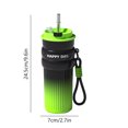 thumbnail image 3 of TIMIFIS Stainless Steel Mug Coffee Thermal Mug Multi-Color Optional Spray Plastic 304 Stainless Steel Mug Portable Car Carrying Coffee Mug Student Walking Mug Coffee Cups, 3 of 6