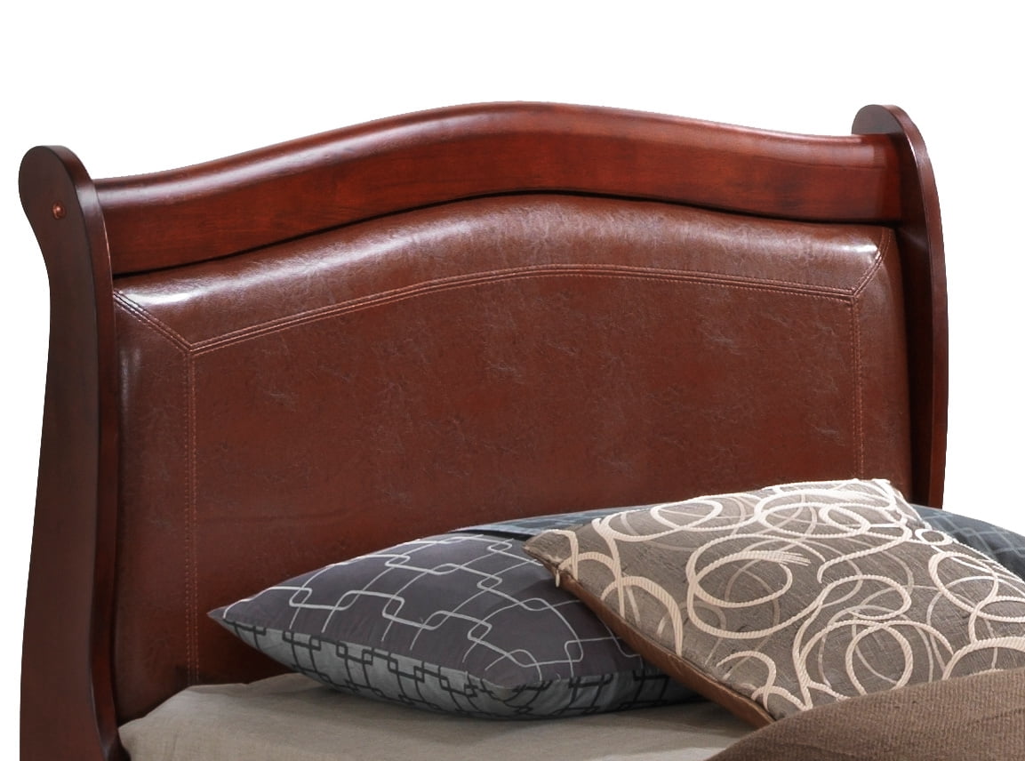 Glory Furniture Louis Phillipe Twin Bed in Cherry Color
