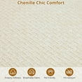 thumbnail image 7 of OUTGOODS 106" Modular Cloud Sofa, Plush Chenille, Beige/Gray/Orange, No Assembly, 7 of 7