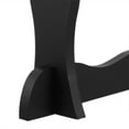 thumbnail image 3 of Clispeed Space Saving Desktop Flute Stand Black Plastic Holder for Secure Instrument Storage, 3 of 8