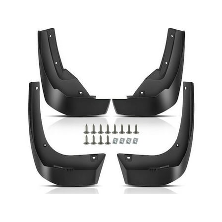 Mud Guard Set 4 - Compatible with 2017 - 2023 Honda Ridgeline Crew Cab Pickup 3.5L V6 2018 2019 2020 2021 2022