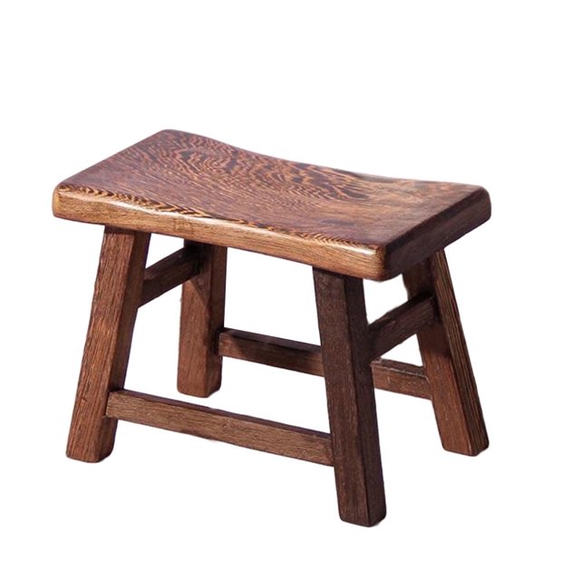 1 taburete para niños, taburete de madera para el hogar, taburete de madera, muebles de madera