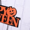 thumbnail image 4 of Halloween Hanging Tag with Happy Halloween Sign and Pumpkin Decoration Props for Window Home Fireplace (Orange), 4 of 6